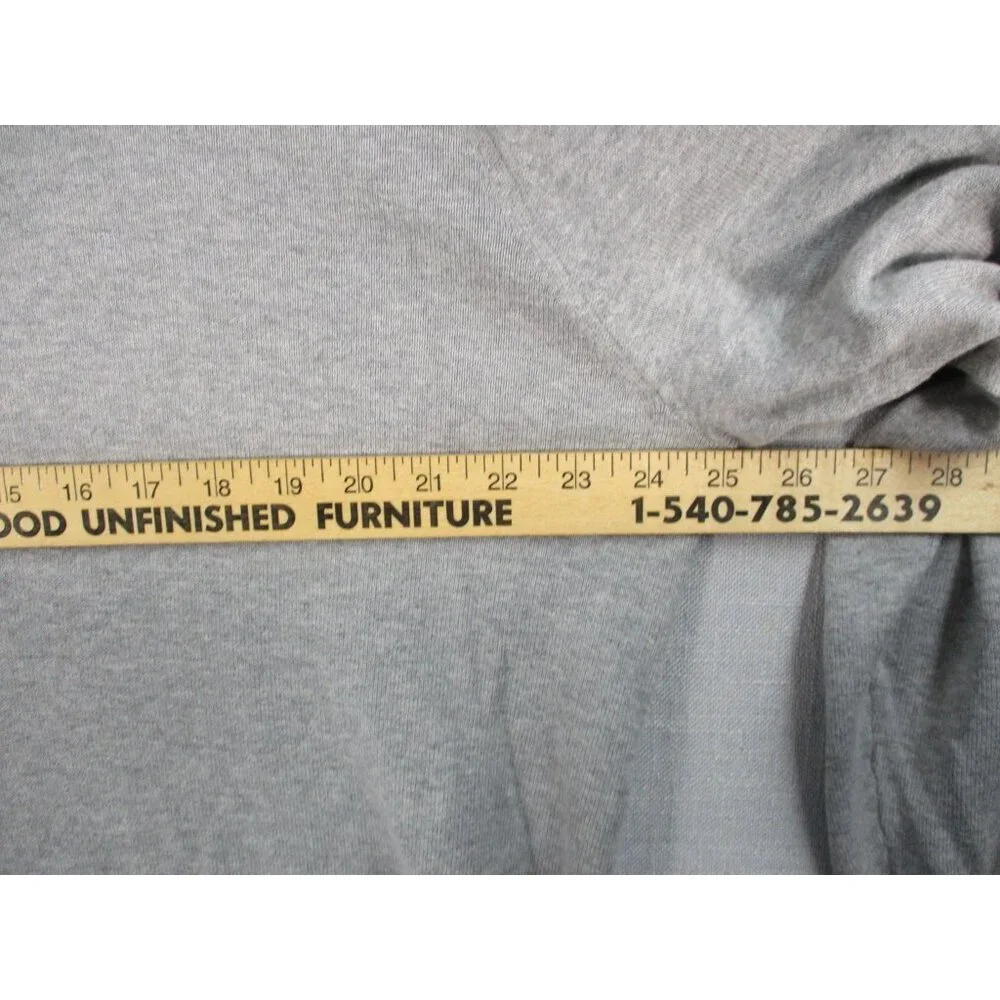 Banana Republic Mens‎ Gray V-Neck Long Sleeve Sweater 100% Cotton XL